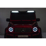 Elektrické autíčko Mercedes Benz G63 AMG XXL 24V 4 x 200W- červená